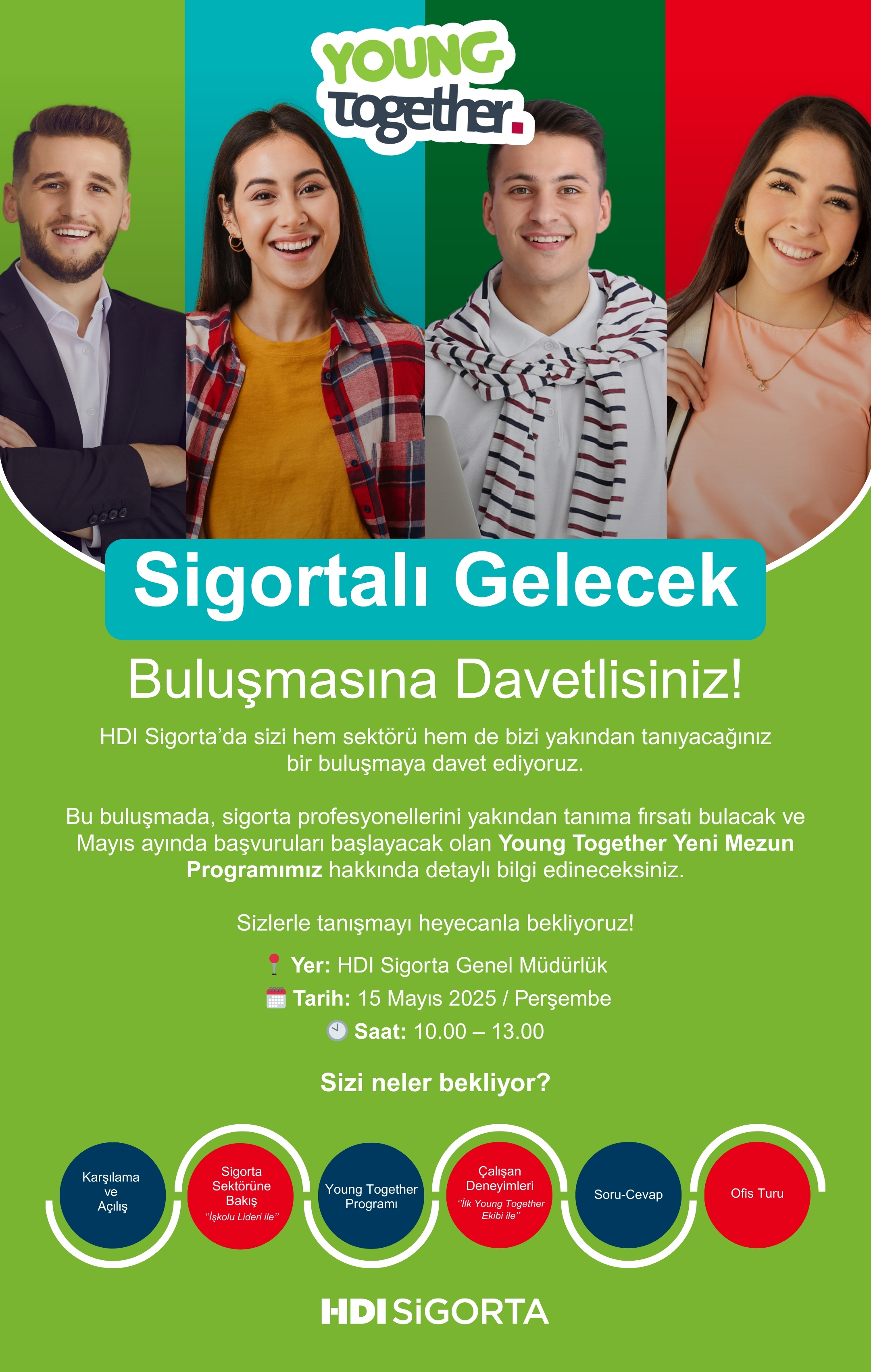 HDI Sigorta Şirket Gezisi Daveti HDI Sigorta Şirket Gezisi Daveti