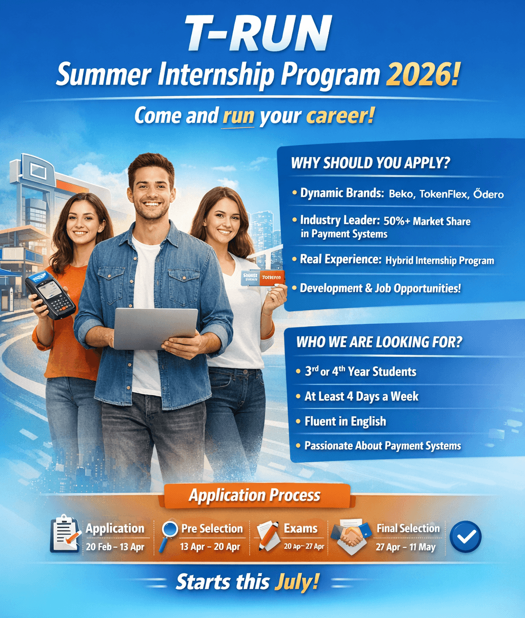 T-Run Summer Internship Program 2026 – YTÜ Öğrenci Rehberlik ve Kariyer ...